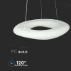 PENDUL TAVAN LED ROTUND 38W 3IN1 DIMABIL