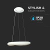 PENDUL TAVAN LED ROTUND 38W 3IN1 DIMABIL