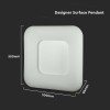 Aplica led patrata 26w dimabil 3in1 - iluminat eficient și elegant Aplica led patrata 26w dimabil 3in1 - iluminat eficient și elegant