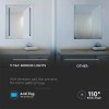 OGLINDA ILUMINATA LED 35W 6400K ALB RECE IP44 ANTI ABURIRE