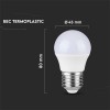 BEC LED G45 E27 3.7W 3000K ALB CALD BEC LED G45 E27 3.7W 3000K ALB CALD