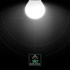 BEC LED G45 E27 3.7W 3000K ALB CALD CIP CREE BEC LED G45 E27 3.7W 3000K ALB CALD CIP CREE