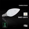 BEC LED E14 3.7W 4000K ALB NEUTRU CIP CREE