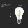 BEC E27 A60 CU FILAMENT LED 6W 4000K ALB NEUTRU