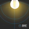 BEC E27 G45 CU FILAMENT LED 4W 3000K BEC E27 G45 CU FILAMENT LED 4W 3000K