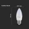 BEC LED E27 4.5W 3000K ALB CALD BEC LED E27 4.5W 3000K ALB CALD