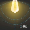 BEC LED ST64 E27 6W CU FILAMENT 2200K MODEL EDISON