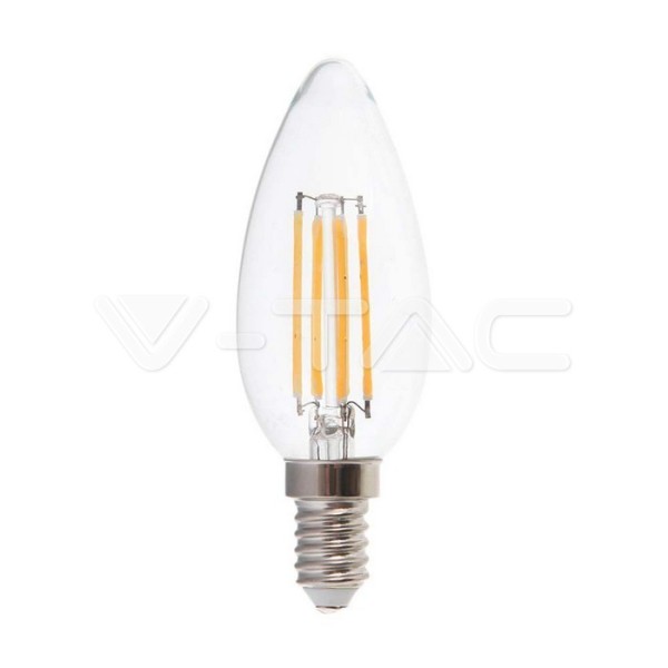 BEC LED E14 4W CU FILAMENT 6500K