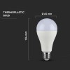 BEC LED A65 E27 17W 6500K ALB RECE