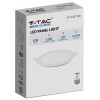 PANOU LED ROTUND INCORPORABIL 12W 4000K ALB NEUTRU