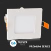 PANOU LED PATRAT INCORPORABIL 6W 6400K ALB RECE PANOU LED PATRAT INCORPORABIL 6W 6400K ALB RECE
