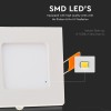PANOU LED PATRAT INCORPORABIL 6W 6400K ALB RECE PANOU LED PATRAT INCORPORABIL 6W 6400K ALB RECE