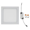 PANOU LED PATRAT INCORPORABIL 18W 3000K ALB CALD