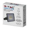 REFLECTOR LED SMD 20W 6400K IP65 - NEGRU