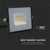 REFLECTOR LED SMD 20W 6400K IP65 - NEGRU