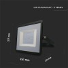 REFLECTOR LED SMD 100W 4000K IP65 - NEGRU