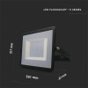 REFLECTOR LED SMD 100W 6500K IP65 - NEGRU REFLECTOR LED SMD 100W 6500K IP65 - NEGRU