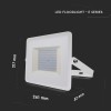REFLECTOR LED SMD 100W 4000K IP65 - ALB REFLECTOR LED SMD 100W 4000K IP65 - ALB