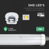 CORP ILUMINAT LED 60CM 18W 6500K ALB RECE IP65 CIP CREE