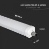 CORP ILUMINAT LED 60CM 18W 6500K ALB RECE IP65 CIP CREE