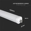 CORP ILUMINAT LED 120CM 36W 4500K ALB NEUTRU IP65
