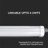 CORP ILUMINAT LED 150CM 48W 6000K ALB RECE IP65 CORP ILUMINAT LED 150CM 48W 6000K ALB RECE IP65