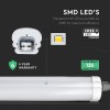 CORP ILUMINAT LED 150CM 48W 6500K ALB RECE IP65 CIP CREE CORP ILUMINAT LED 150CM 48W 6500K ALB RECE IP65 CIP CREE