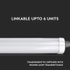 CORP ILUMINAT LED 150CM 48W 4000K ALB NEUTRU IP65 CIP CREE