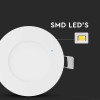 PANOU LED 3W ROTUND 4000K ALB NEUTRU