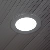 PANOU LED 3W ROTUND 6400K ALB RECE