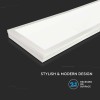 PANOU LED 36W 2IN1 120 X 30CM 6500K ALB RECE