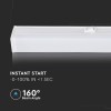 CORP ILUMINAT LED T5 7W 60CM 3000K ALB CALD CIP SAMSUNG