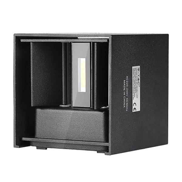 CORP ILUMINAT LED 6W IP65 3000K ALB CALD