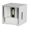 CORP ILUMINAT LED 6W IP65 3000K ALB CALD