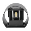 LAMPA LED 6W IP65 4000K - NEGRU
