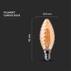 BEC LED E14 4W CU FILAMENT 2200K BEC LED E14 4W CU FILAMENT 2200K