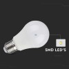 BEC LED A60 E27 10.5W 4000K ALB NEUTRU