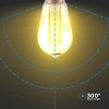 BEC LED ST64 E27 4W CU FILAMENT1800K MODEL EDISON