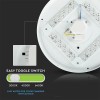 PLAFONIERA LED 36W 48CM 3 IN 1 - MODEL STELUTE