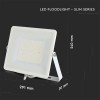 REFLECTOR LED SMD SLIM 100W 115LM/W 4000K IP65 ALB, CIP SAMSUNG