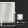 REFLECTOR LED SMD SLIM 100W 115LM/W 4000K IP65 ALB, CIP SAMSUNG