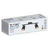 LAMPA LED MONTAJ PERETE 2X6W 4000K ALB NEUTRU - ALB LAMPA LED MONTAJ PERETE 2X6W 4000K ALB NEUTRU - ALB
