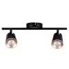 LAMPA LED MONTAJ PERETE 2X6W 4000K ALB NEUTRU - NEGRU LAMPA LED MONTAJ PERETE 2X6W 4000K ALB NEUTRU - NEGRU