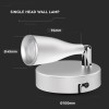 LAMPA LED MONTAJ PERETE 4.5W 4000K ALB NEUTRU - ALB