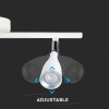 LAMPA LED MONTAJ PERETE 9W 4000K ALB NEUTRU - ALB