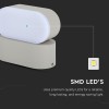 LAMPA LED 5W IP65 4000K ALB NEUTRU - GRI