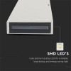 LAMPA LED 6W IP65 3000K ALB CALD - GRI