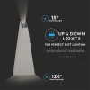 LAMPA LED 6W IP65 3000K ALB CALD - GRI
