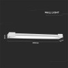 LAMPA LED MONTAJ PERETE IP44 18W 4000K ALB NEUTRU LAMPA LED MONTAJ PERETE IP44 18W 4000K ALB NEUTRU