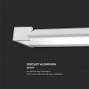 LAMPA LED MONTAJ PERETE IP44 18W 4000K ALB NEUTRU LAMPA LED MONTAJ PERETE IP44 18W 4000K ALB NEUTRU